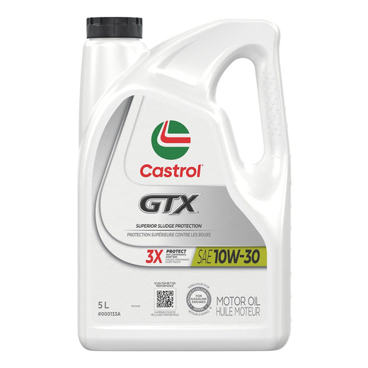Castrol GTX 10W30 Conventional Engine/Motor Oil, 5-L