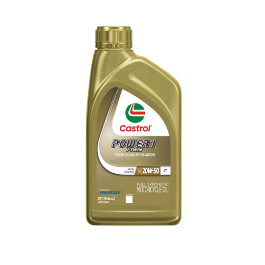 Castrol Power 1 Motorcycle Oil 4T 10W40, 946mL