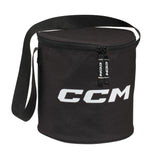 CCM Hockey Puck Bag, Black, 10-in