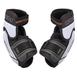 CCM Tacks XR80 Hockey Elbow Pads, Junior, Black/White/Grey, Assorted Sizes