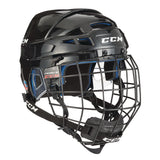 CCM XT85 Hockey Helmet & Cage Combo, Junior/Senior, Black, Various Sizes