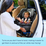 Graco Turn2Me 3-in-1 Convertible Car Seat, Rotating, Rear & Forward-Facing, Highback Booster, SnugLock, Cambridge image 3