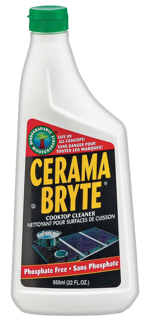 Cerama Bryte Ceramic Cooktop Cleaner, Biodegradeable, 650-mL