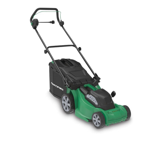 Certified 10A Electric Push Lawn Mower, 14-in Deck