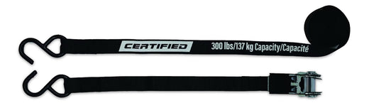 Certified 900-lb Ratchet Standard-Duty Tie Down Strap, 1-in x 15-ft, 1-pk