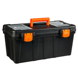 Certified Portable Plastic Tool Box with Removable Tray, 20-in image 4