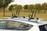 Certified Universal J-Rack Rooftop Mount Kayak Carrier, 2 Kayak Storage Capacity, Black image 5