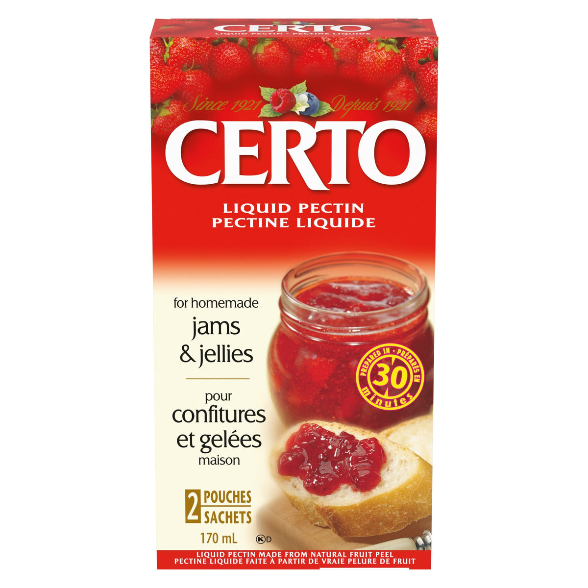 Certo Pectin Liquid, 170-mL