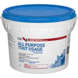 CGC Sheetrock Ready-Mixed Drywall Wallboard Compound, 2-L Pail