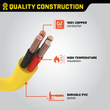 Champion Power Equipment 30A, 250V Flat Generator Extension Cord, 25-ft image 8