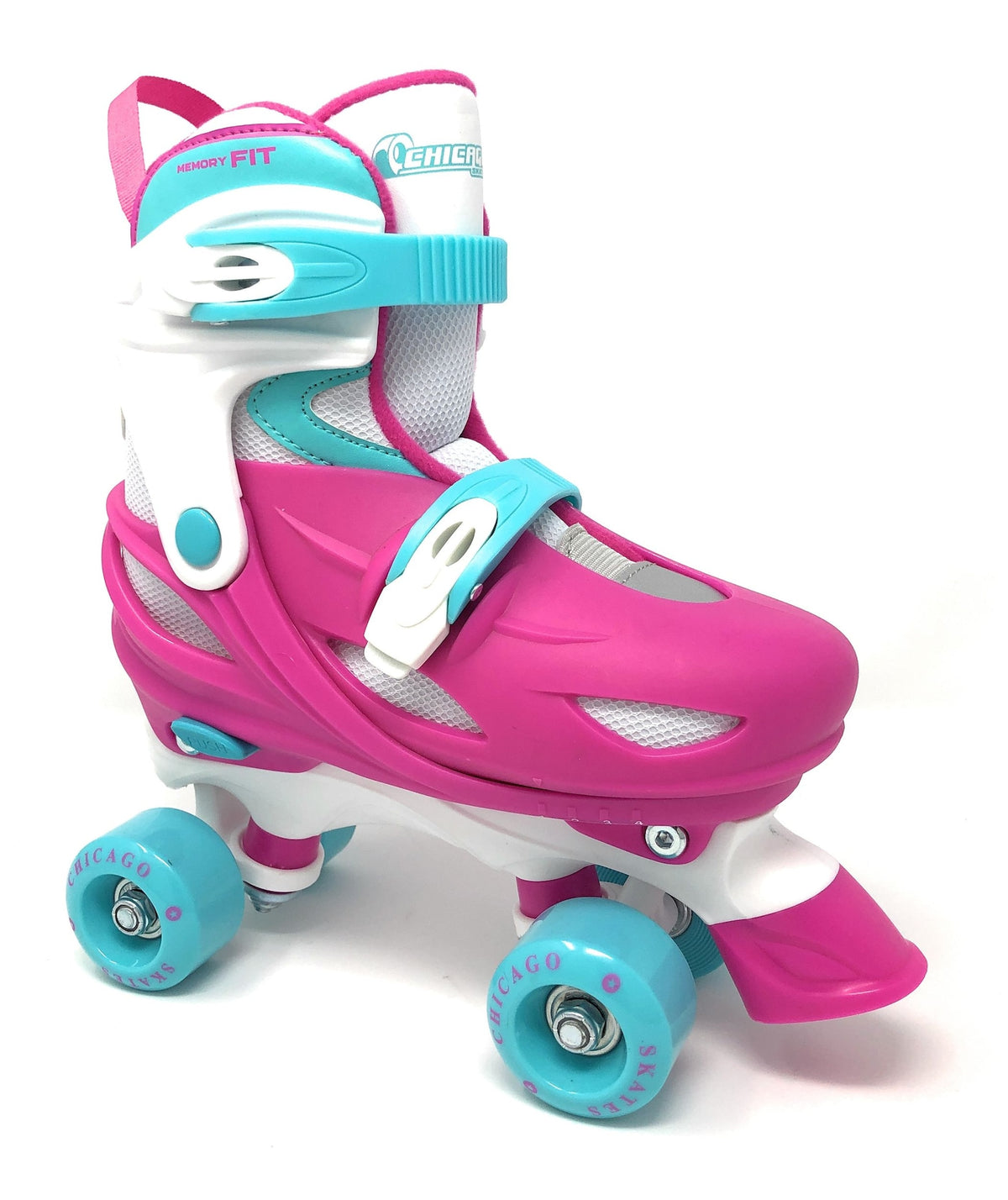 Chicago Skates Kids' Adjustable Roller Skates, Pink