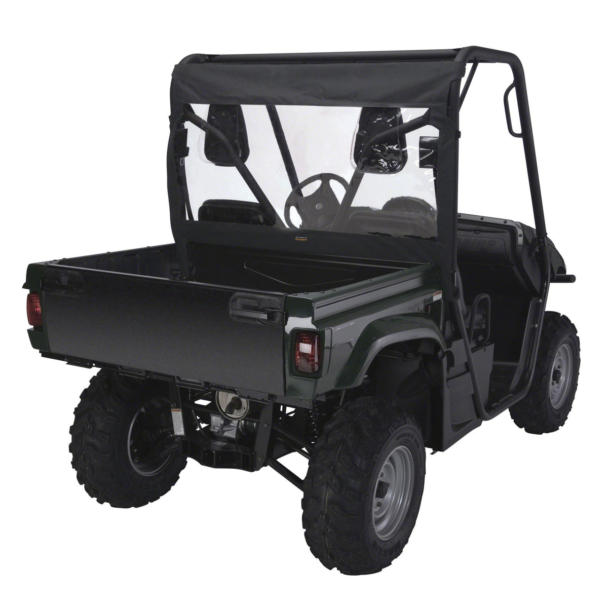 Classic Accessories 78657 QuadGear UTV Rear Windshield for Polaris Ranger, Black