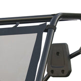Classic Accessories 78657 QuadGear UTV Rear Windshield for Polaris Ranger, Black image 2