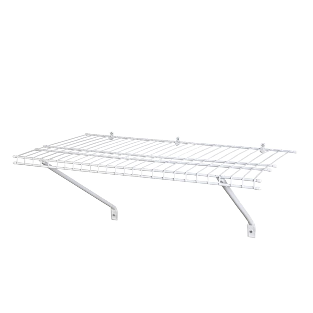 ClosetMaid Linen Wall Shelf Kit/Wire Closet Shelving, Assorted Sizes
