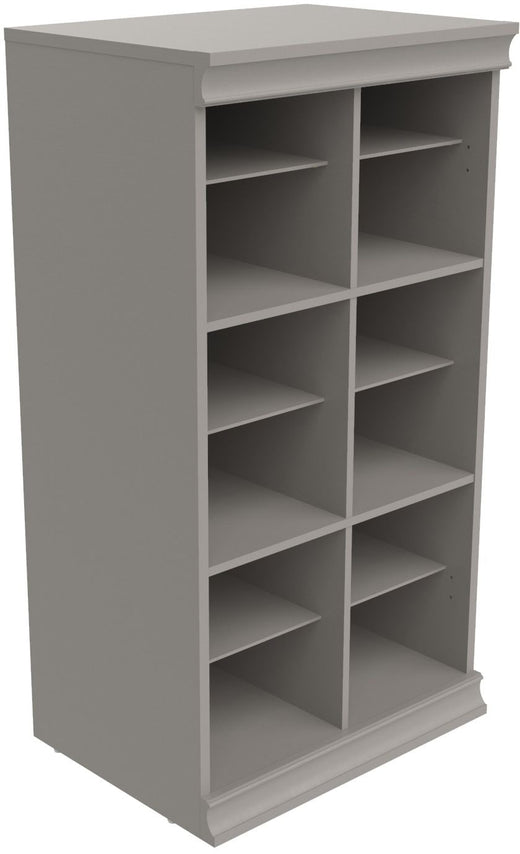 ClosetMaid Modular Adjustable Divided Storage Shelves/Unit, Taupe