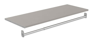 ClosetMaid Modular Shelf & Hang Rod Kit, Taupe