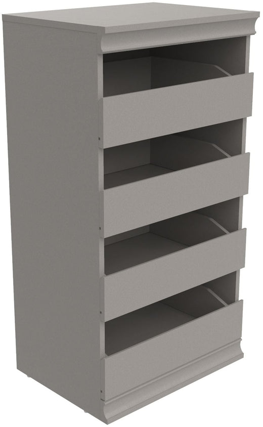 ClosetMaid Modular Stackable 4-Drawer Closet Storage Unit, Taupe