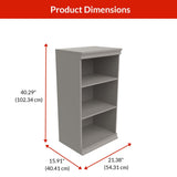 ClosetMaid Modular Stackable Closet Storage Shelf Unit, Taupe image 3