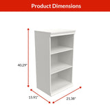 ClosetMaid Modular Stackable Closet Storage Shelf Unit, White image 4