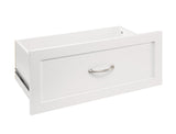 ClosetMaid Suite Symphony Laminate Wood Drawer, White, 25-in x 10-in