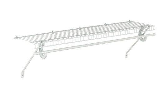 ClosetMaid Superslide Wall Shelf Kit with Installation Hardware, 4-ft x 12-in