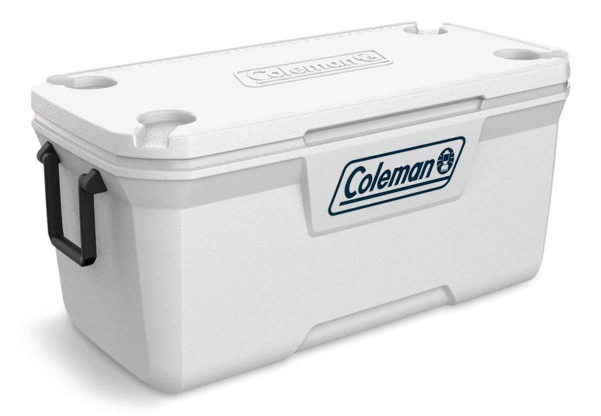 Coleman 316 Marine Series Hard Cooler, White, 120-QT