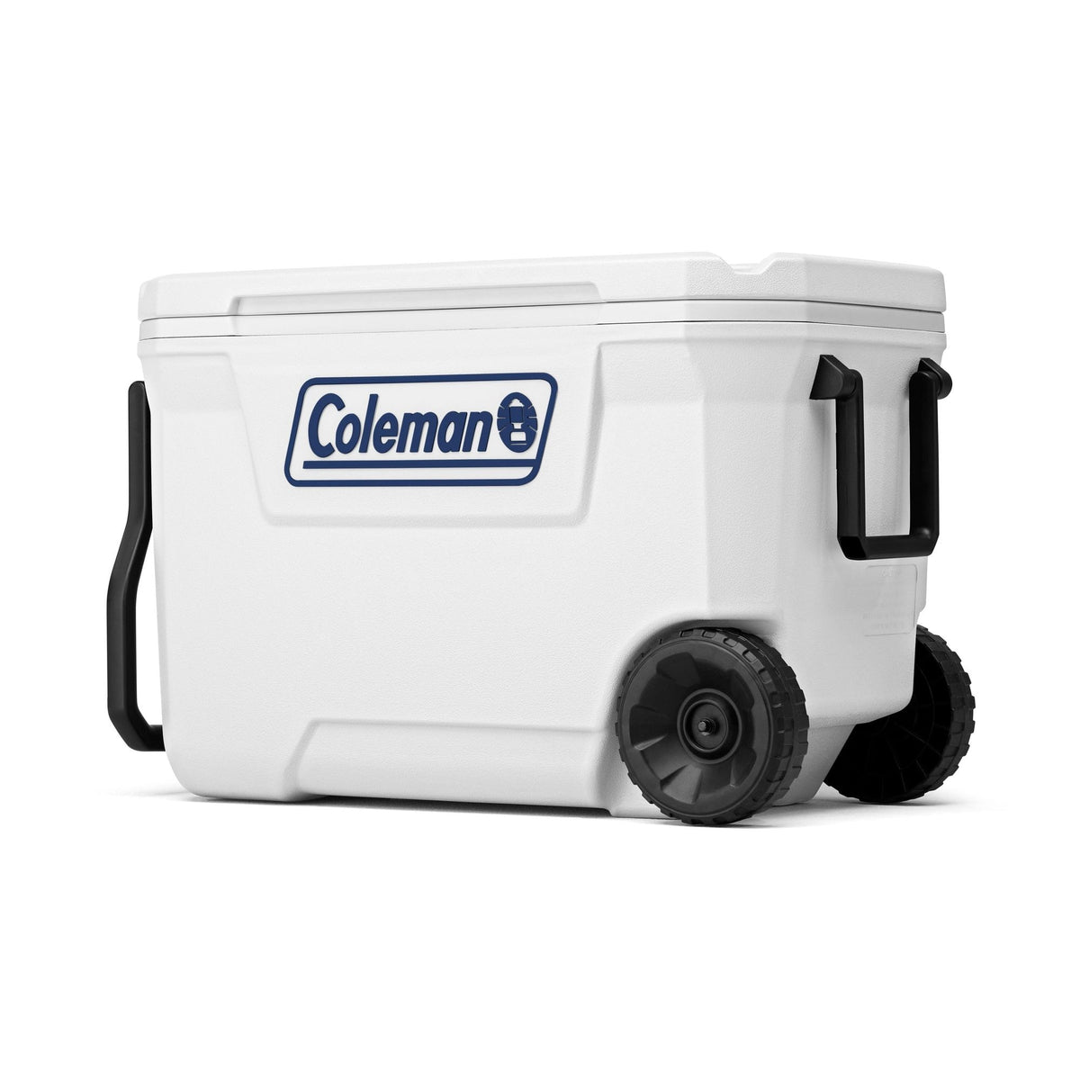 Coleman 316 Marine Series Wheeled Cooler, White, 62-QT