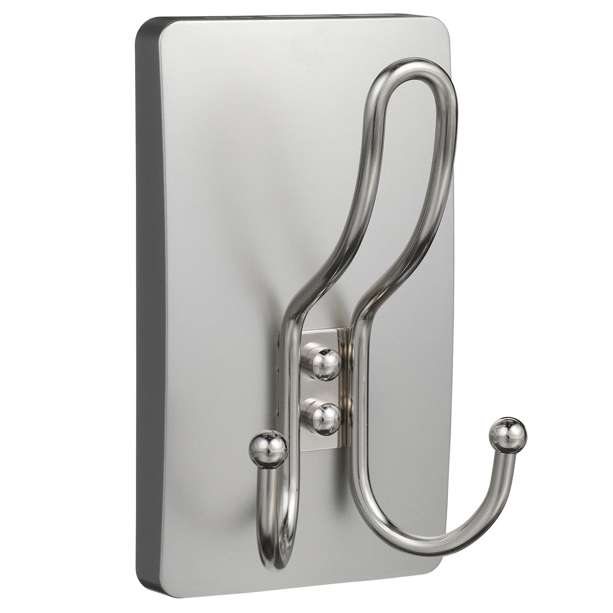 Command 10-lb X-Large Satin Nickel Damage Free Triple Hook