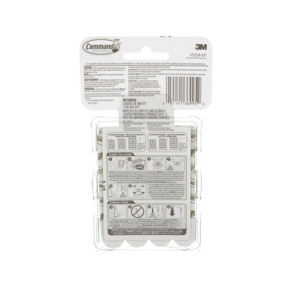 Command Adhesive Picture Hanging Strips Value Pack, White, 12-lbs to 16-lbs, Assorted Sizes, 24 Strips per Pack
