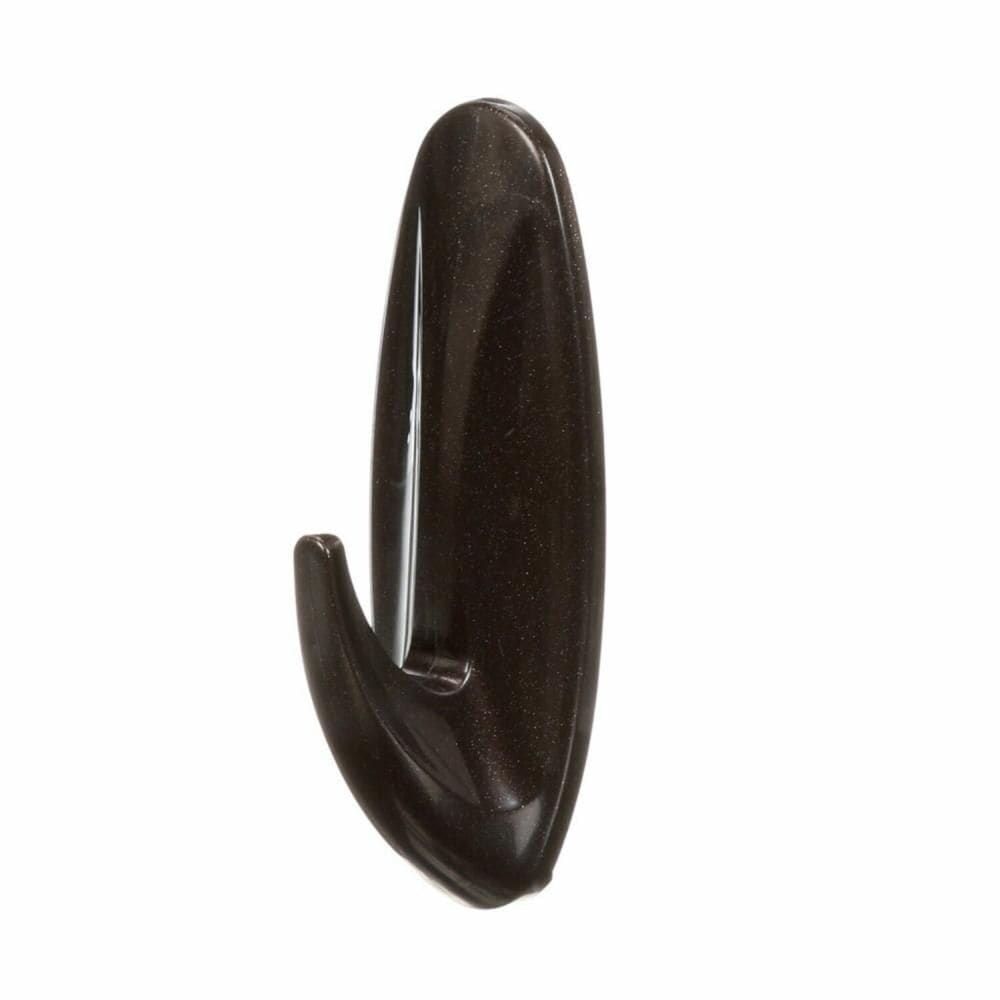 Command Graphite Outdoor Large Hook with All Weather Foam Strips, 5 lb Capacity
