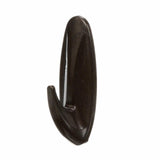 Command Graphite Outdoor Large Hook with All Weather Foam Strips, 5 lb Capacity
