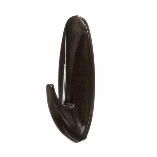 Command Graphite Outdoor Large Hook with All Weather Foam Strips, 5 lb Capacity