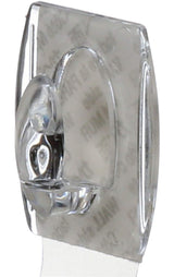 Command Mini Clear Hooks and Strips, For Variety Surfaces, 0.5-lb Capacity