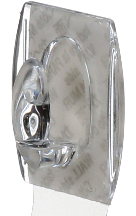 Command Mini Clear Hooks and Strips, For Variety Surfaces, 0.5-lb Capacity