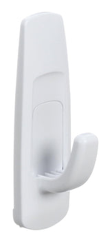 Command Removable Self-Adhesive Hooks, Large, White
