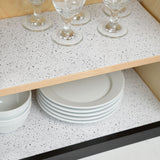 Con-Tact Grip Prints Non-Adhesive Cushioned Shelf/Drawer Liner, White Granite, 18-in x 4-ft image 4