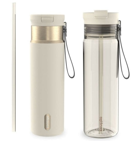 Contigo 24-oz SnapSeal and 28-oz Dual Sip, Oatmilk