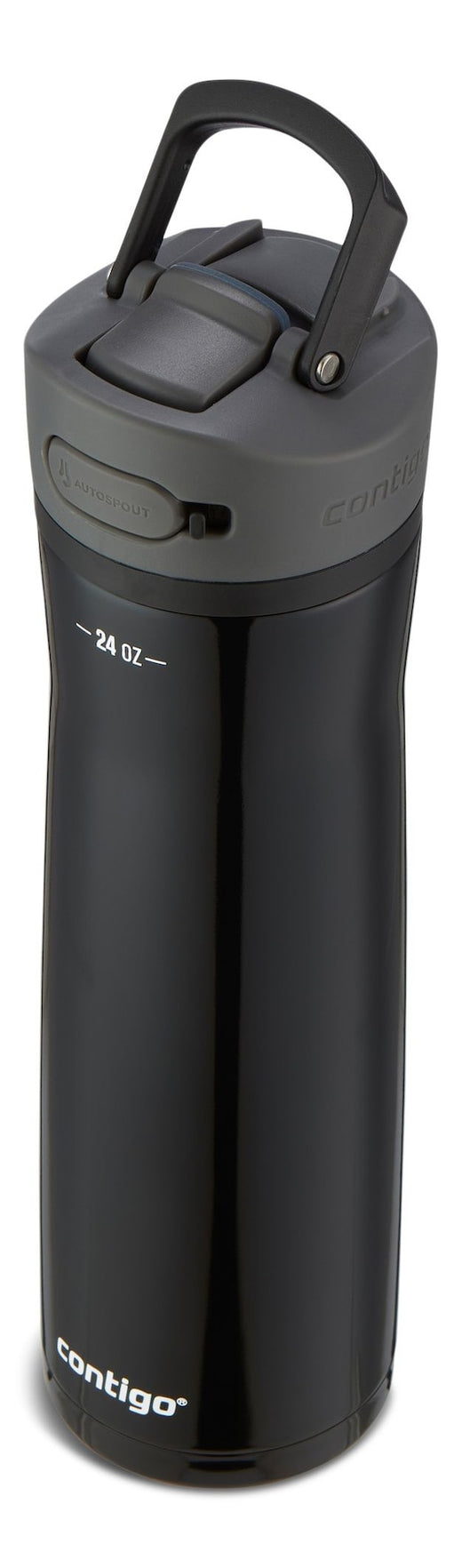Contigo Ashland Chill 2.0 Insulated Stainless Steel Straw Water Bottle with AUTOSPOUT Lid and Handle, 710-mL