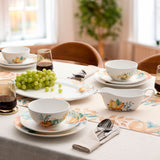 Core Home Lightweight Stoneware Harvest Dinnerware Set, Serves 4, 12-pc image 6