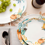 Core Home Lightweight Stoneware Harvest Dinnerware Set, Serves 4, 12-pc image 7
