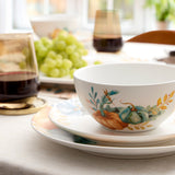 Core Home Lightweight Stoneware Harvest Dinnerware Set, Serves 4, 12-pc image 8