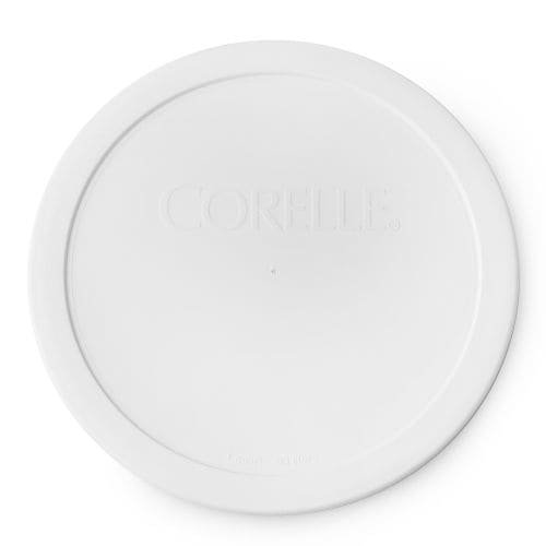 Corelle Plastic Round Bowl Lid Cover, Fits 28-oz, White