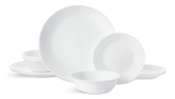 Corelle Winter Dinnerware Set, Serves 4, 12-pc, Frost White