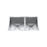 CraftX CXZD771 32-in Stainless Steel Double Bowl Sink