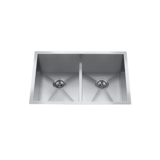 CraftX CXZD772L 29-in Low Divide Stainless Steel Double Bowl Sink