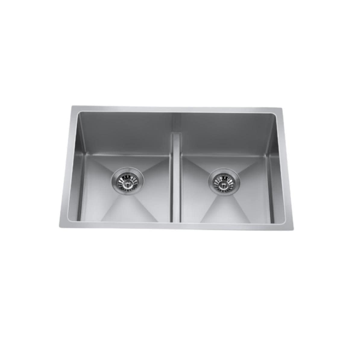CraftX CXZD882L 29-in Low Divide Stainless Steel Double Bowl Sink
