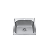 CraftX Drop-in Sink, 20-in x 20-in x 10-in