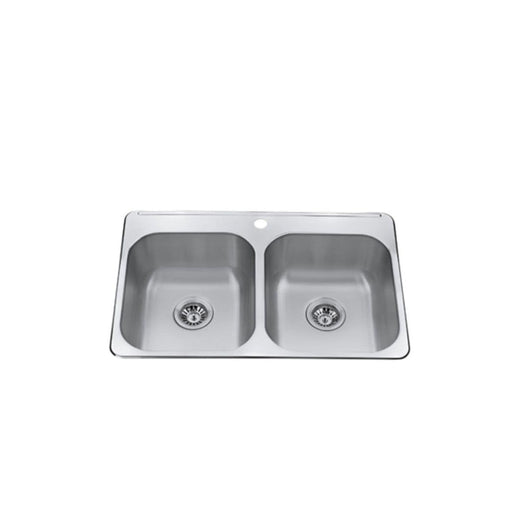 CraftX Drop-in Sink, 31-in x 20-in x 7-in