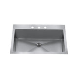 CraftX Dual Mount Single Bowl Sink