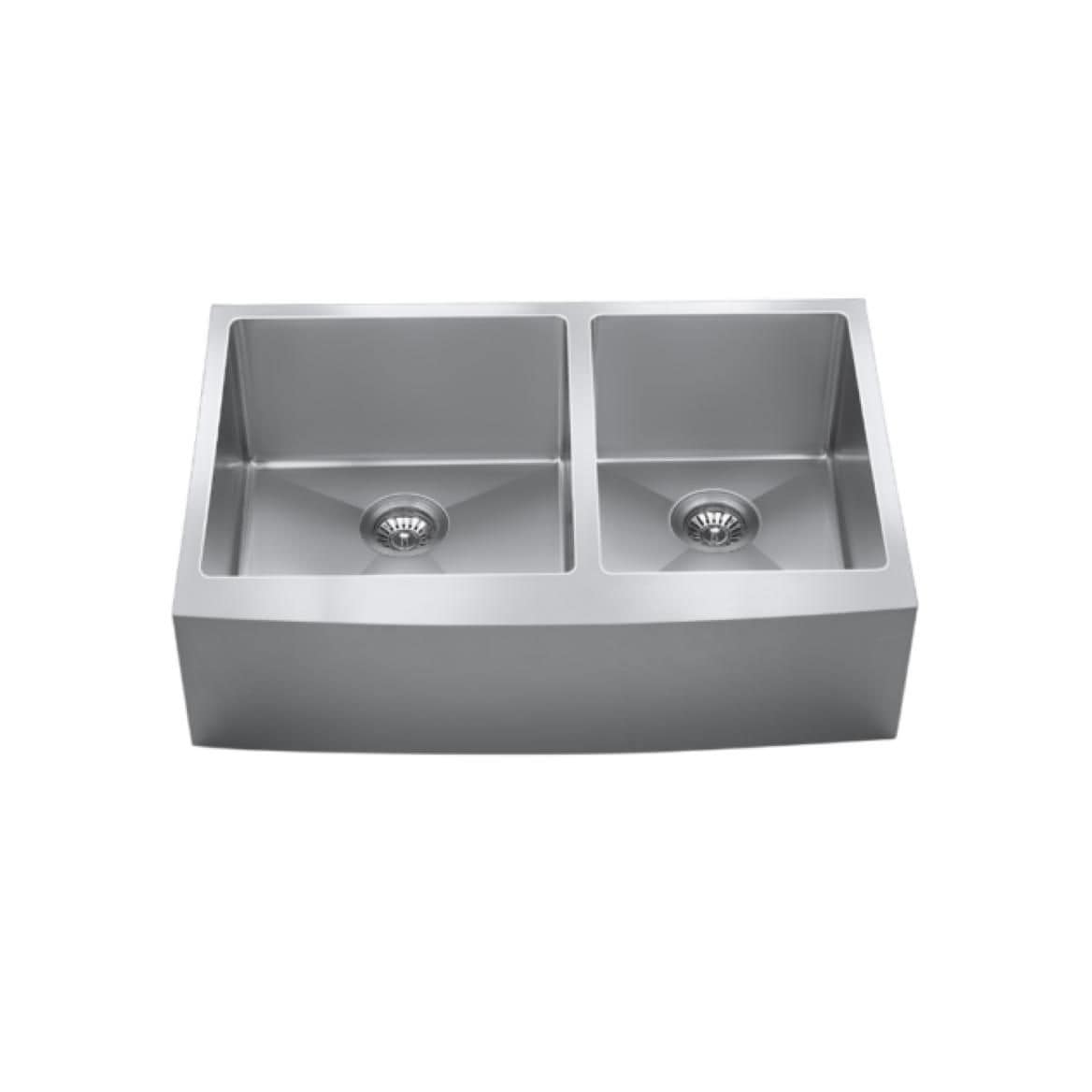 CraftX Type 304 Stainless Steel Front Double Bowl Sink